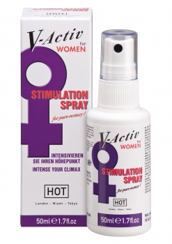 HOT V-Activ Stimulation Spray Woman 50ml